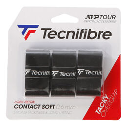 Tecnifibre Contact Soft 3er schwarz